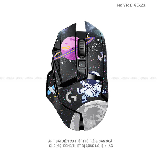 Skin Dán Chuột Logitech Hình Galaxy - Space | D_GLX23