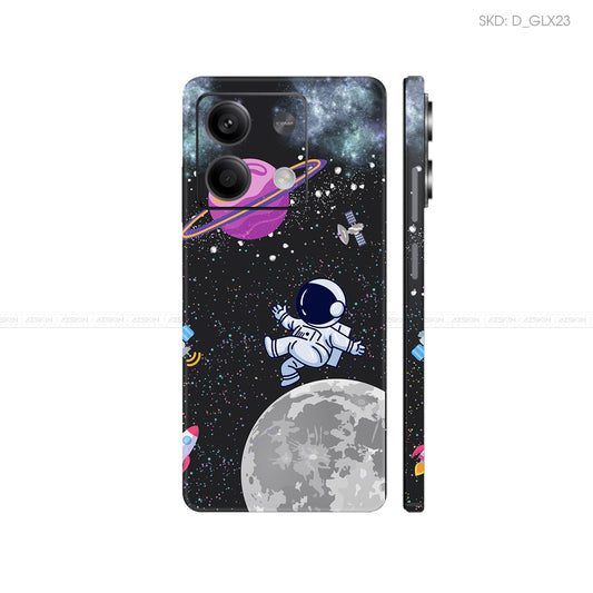 Dán Skin Điện Thoại Xiaomi Redmi 13 Series Hình Galaxy-Space | D_GLX23