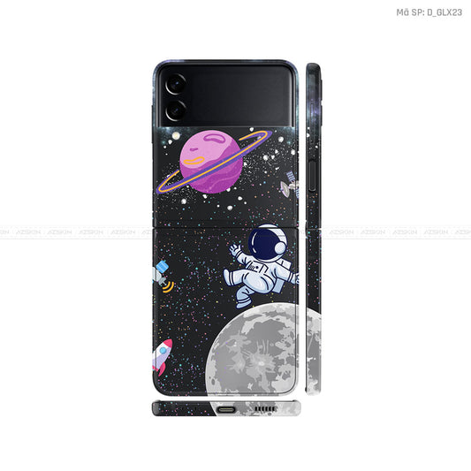 Dán Skin Galaxy Zflip4 Hình Galaxy - Space | D_GLX23