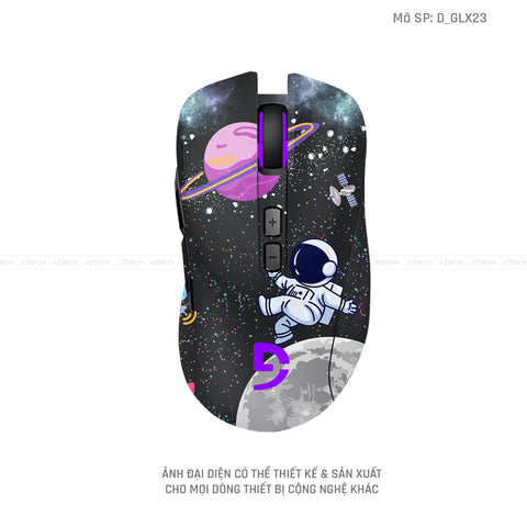 Skin Dán Chuột Fuhlen Hình Galaxy - Space | D_GLX23