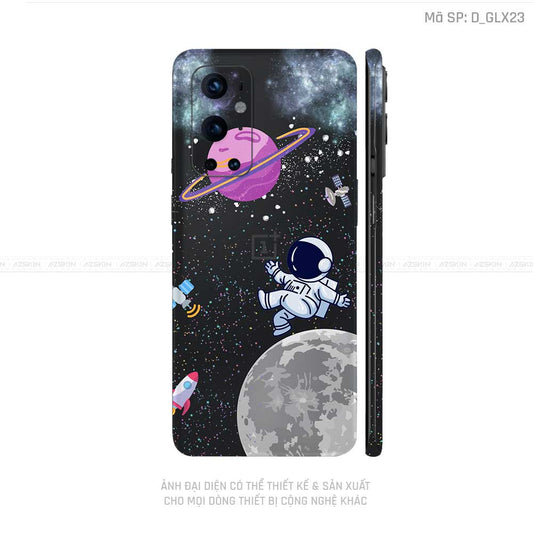 Dán Skin Oneplus 8/9 Series Hình Galaxy-Space | D_GLX23
