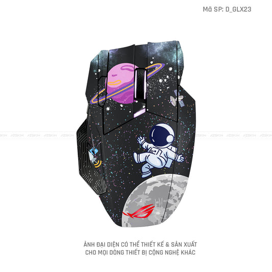 Skin Dán Chuột Asus Hình Galaxy - Space | D_GLX23