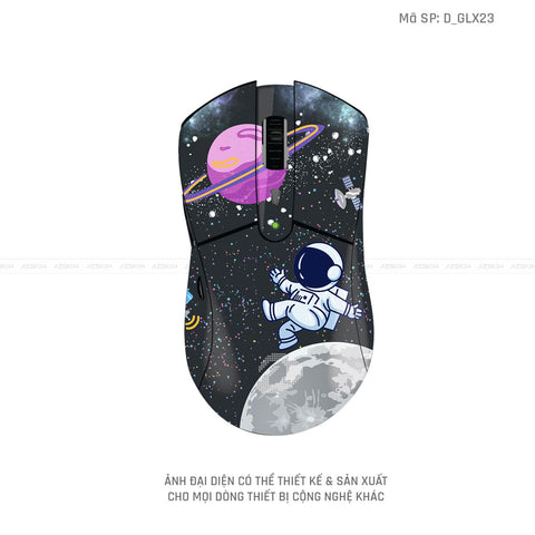 Skin Dán Chuột Dareu Hình Galaxy - Space | D_GLX23