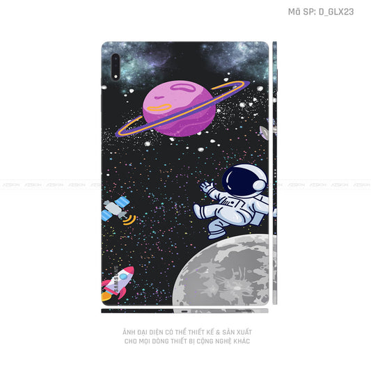 Dán Skin Galaxy Tab S8 Series Hình Galaxy - Space | D_GLX23