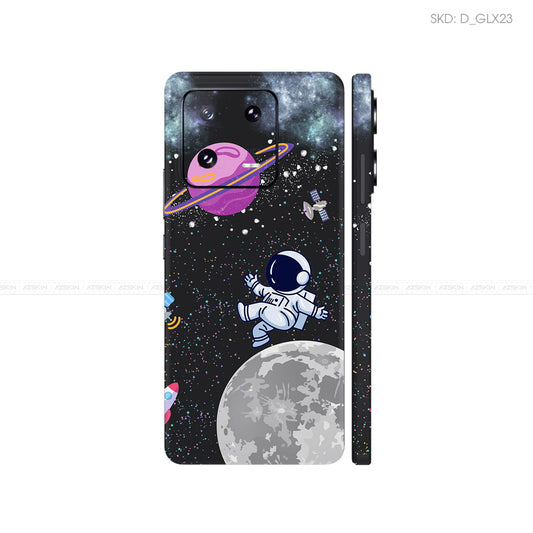Dán Skin Điện Thoại Xiaomi 14 Series Hình Galaxy- Space | D_GLX23