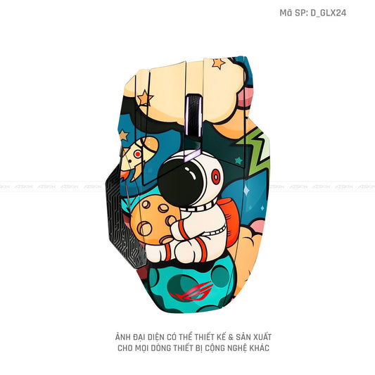 Skin Dán Chuột Asus Hình Galaxy - Space | D_GLX24
