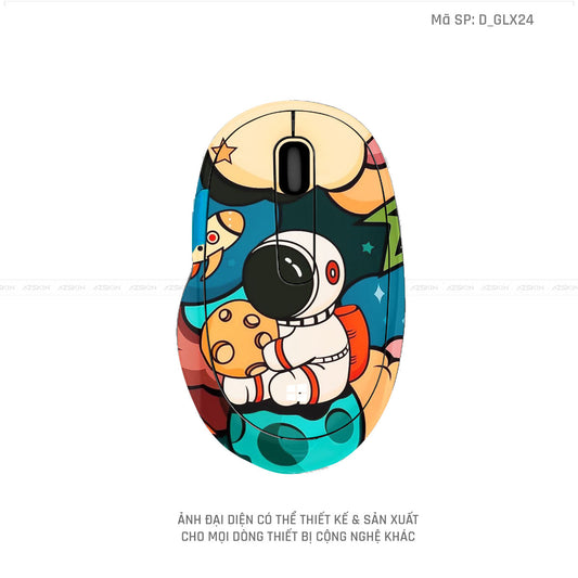Skin Dán Chuột Microsoft Hình Galaxy - Space | D_GLX24