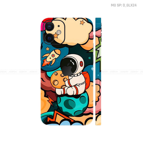 Dán Skin IPhone 12 Series Hình Galaxy-Space | D_GLX24