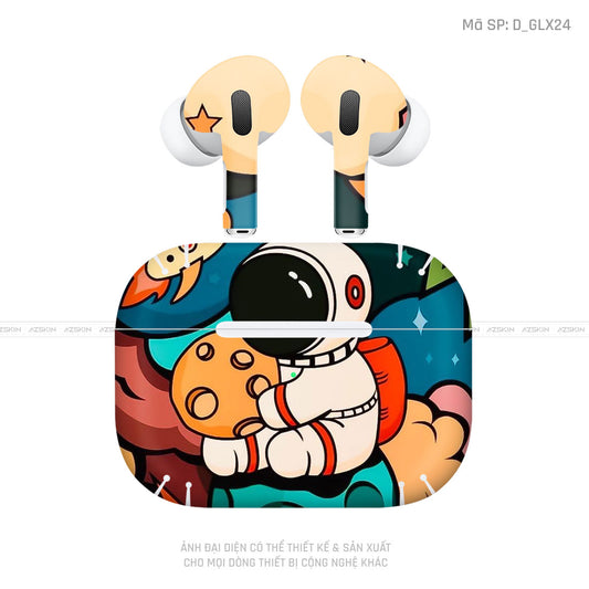Dán Skin Tai Nghe Airpod 3 Hình Galaxy Space | D_GLX24