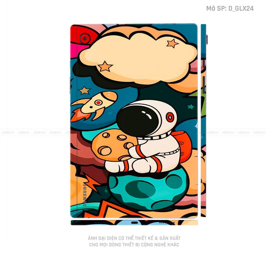Dán Skin Galaxy Tab A Series Hình Galaxy - Space | D_GLX24