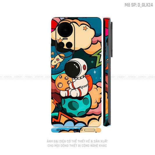 Dán Skin Điện Thoại OPPO Reno Series Hình Galaxy-Space | D_GLX24