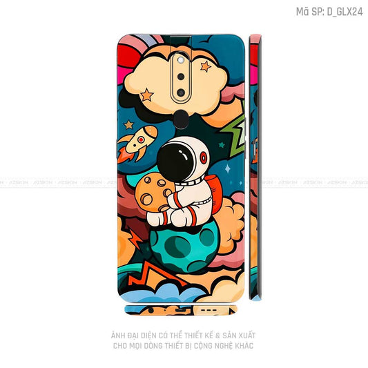 Miếng Dán Skin Điện Thoại OPPO F Series Hình Galaxy-Space | D_GLX24