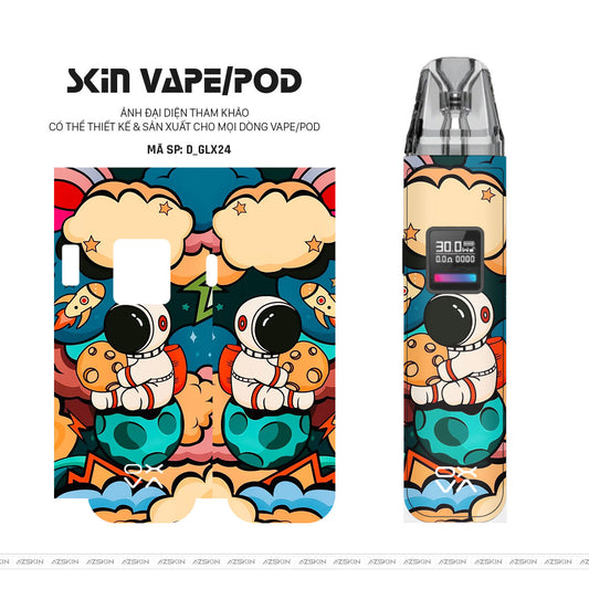 Dán Skin Pod Hình Galaxy - Space | D_GLX24