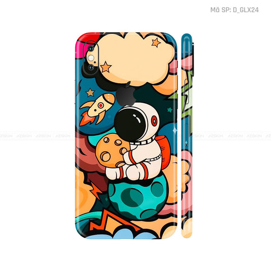 Dán Skin IPhone X Series Hình Galaxy - Space | D_GLX24