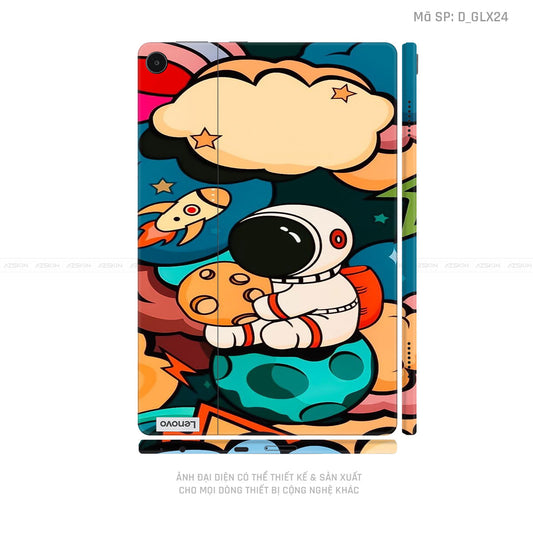 Dán Skin Máy Tính Bảng Lenovo Pad Series Hình Galaxy - Space | D_GLX24