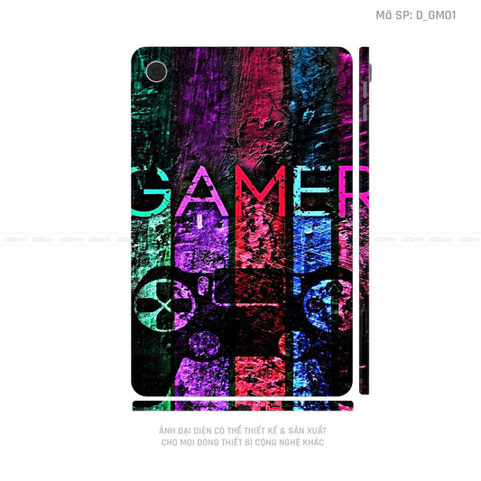 Dán Skin Máy Tính Bảng Oppo Pad Series Hình Gamer | D_GM01
