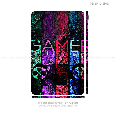 Dán Skin Máy Tính Bảng Oppo Pad Series Hình Gamer | D_GM01