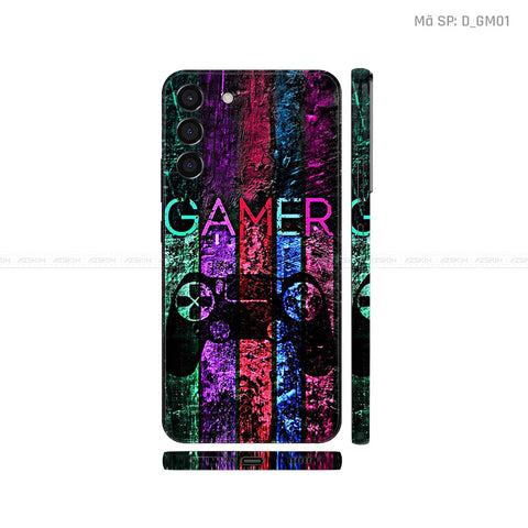 Dán Skin Galaxy S22 Series Hình Gamer | D_GM01