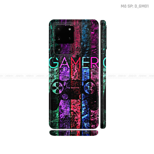 Dán Skin Galaxy S20 Series Hình Gamer | D_GM01