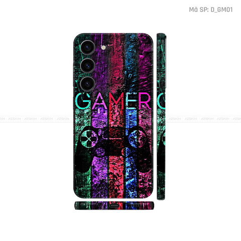 Dán Skin Galaxy S23 Series Hình Gamer | D_GM01