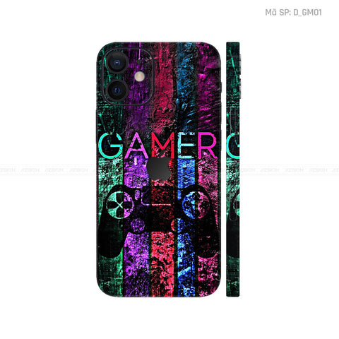 Dán Skin IPhone 12 Series Hình Gamer | D_GM01