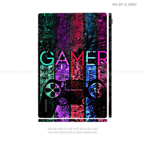 Dán Skin Galaxy Tab A Series Hình Gamer | D_GM01