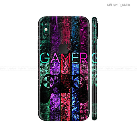 Dán Skin IPhone X Series Hình Gamer | D_GM01