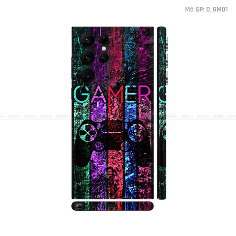 Dán Skin Galaxy S22 Series Hình Gamer | D_GM01