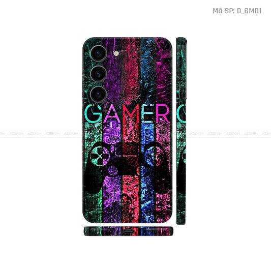 Dán Skin Samsung Galaxy S24 Series Chủ Đề Gamer | D_GM01