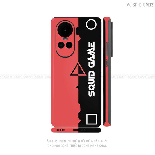 Dán Skin Điện Thoại OPPO Reno Series Hình Gamer | D_GM02