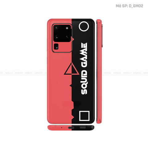 Dán Skin Galaxy S20 Series Hình Gamer | D_GM02