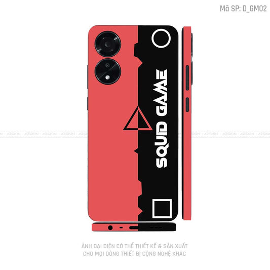 Miếng Dán Skin Điện Thoại OPPO A Series Hình Gamer | D_GM02