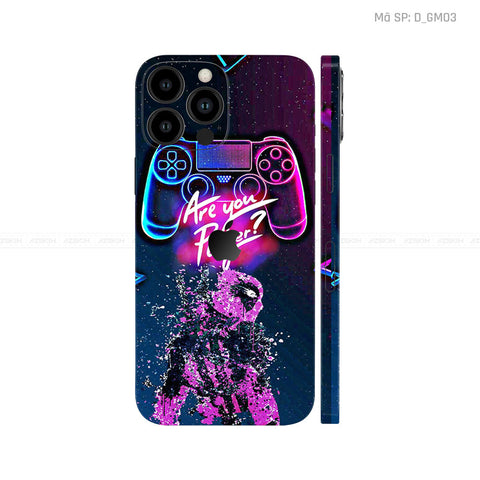 Dán Skin IPhone 16 Series Hình Gamer | GM03