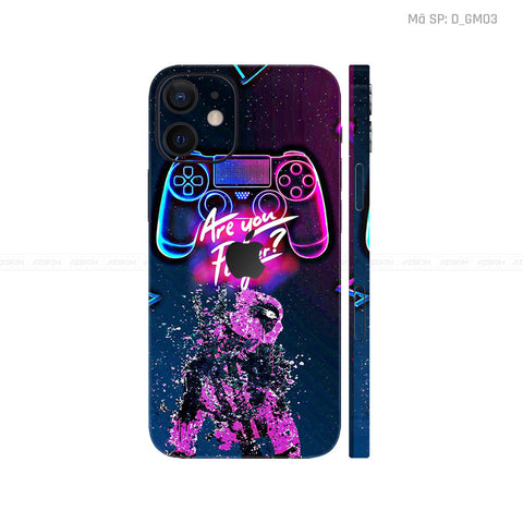 Dán Skin IPhone 12 Series Hình Gamer | D_GM03