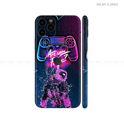 Dán Skin IPhone 11 Series Hình Gamer | D_GMG03
