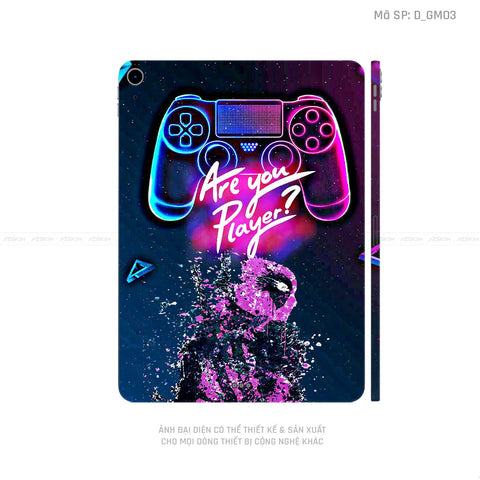 Dán Skin IPad Mini Series Hình Gamer | D_GM03