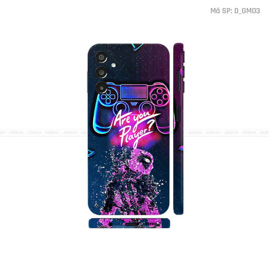 Dán Skin Samsung A Series Hình Gamer | D_GM03
