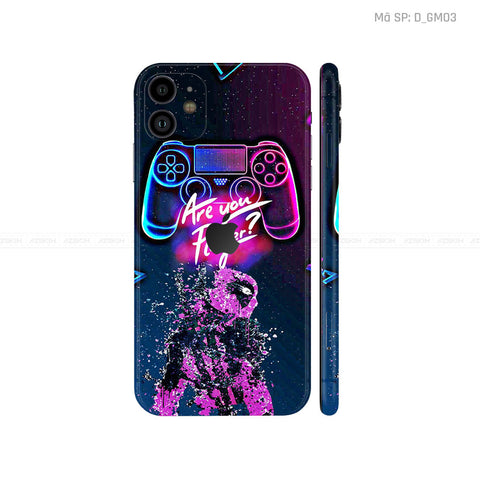 Dán Skin IPhone 11 Series Hình Gamer | D_GMG03