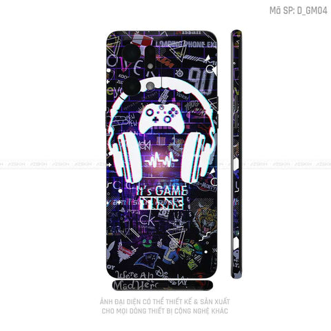 Miếng Dán Skin Điện Thoại OPPO Find X Series Hình Gamer | D_GM04