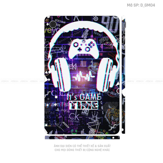 Dán Skin Máy Tính Bảng Oppo Pad Series Hình Gamer | D_GM04