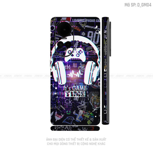 Dán Skin Điện Thoại OPPO Reno Series Hình Gamer | D_GM04
