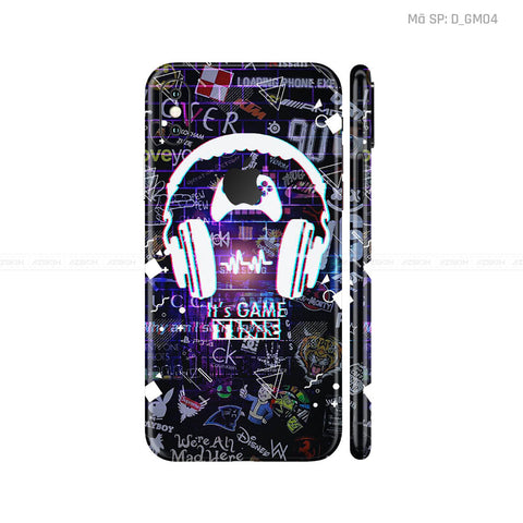 Dán Skin IPhone X Series Hình Gamer | D_GM04