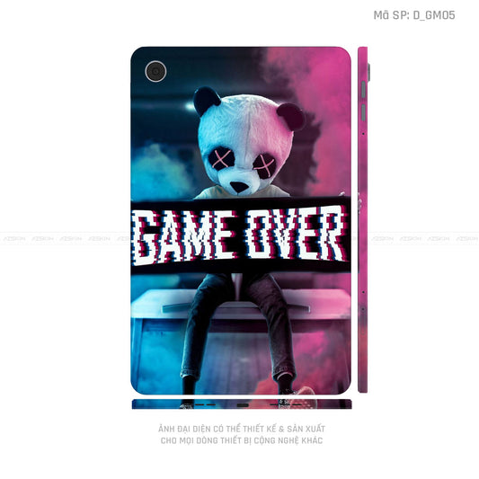 Dán Skin Máy Tính Bảng Oppo Pad Series Hình Gamer | D_GM05