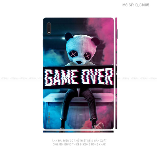 Dán Skin Galaxy Tab S8 Series Hình Gamer | D_GM05