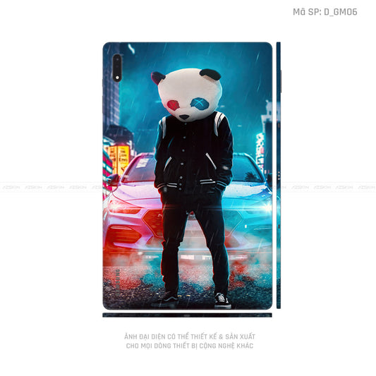 Dán Skin Galaxy Tab S8 Series Hình Gamer | D_GM06