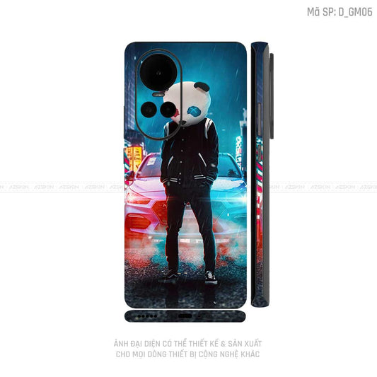 Dán Skin Điện Thoại OPPO Reno Series Hình Gamer | D_GM06
