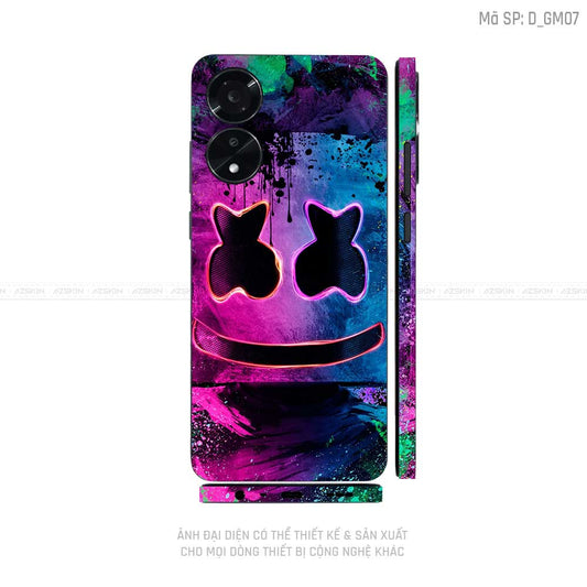 Miếng Dán Skin Điện Thoại OPPO A Series Hình Gamer | D_GM07