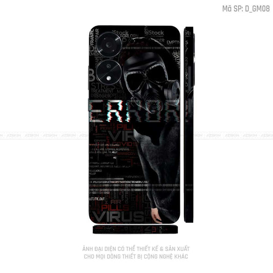 Miếng Dán Skin Điện Thoại OPPO A Series Hình Gamer | D_GM08