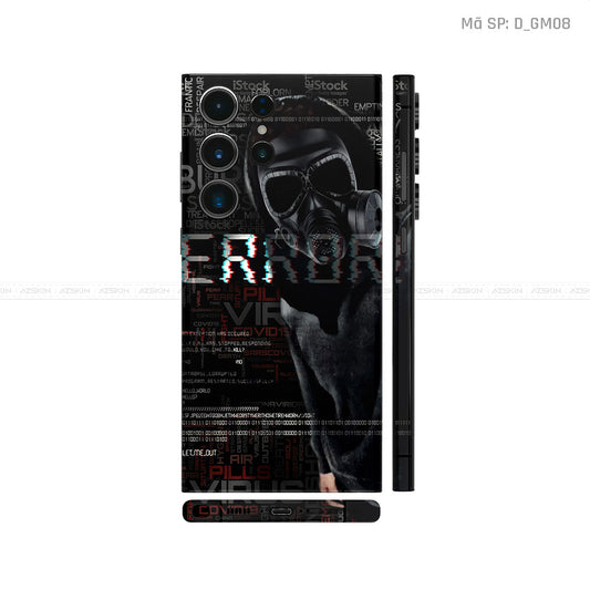 Dán Skin Samsung Galaxy S24 Series Chủ Đề Gamer | D_GM08