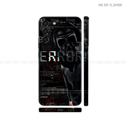 Dán Skin Galaxy S22 Series Hình Gamer | D_GM08